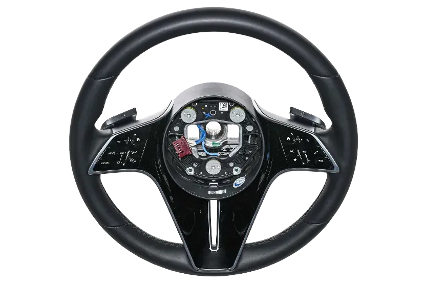 LETHER / ART   STEERING  WHEEL